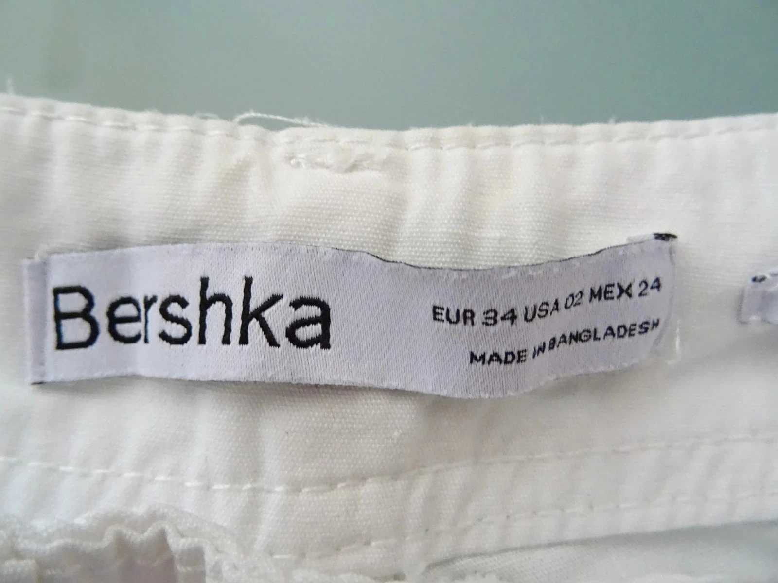 Bershka: witte cargo-recht model maat 34 – photo 2